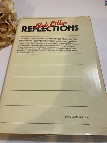 Bob Lilly Reflections Vintage Buch signiert - Bild 4 von 8