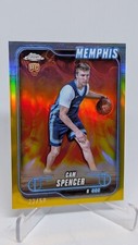 2024-25 Topps Chrome Basketball Cam Spencer Rookie #130 Gold /50