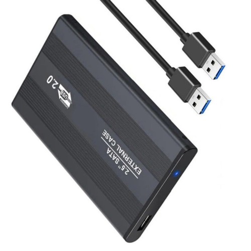 2.5inch External Hard Drives Enclosure USB3.0 USB2.0 Hard Disk Case HDD Support - Afbeelding 2 van 10