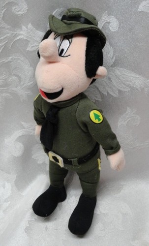 Hanna Barbera Yogi Bear Ranger Smith Plush Doll 11" Jellystone Park Ranger - Picture 4 of 5