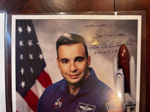 NASA Space Shuttle Astronaut LEE ARCHAMBAULT Signed Photo ZARELLI LOA !! - Picture 2 of 3