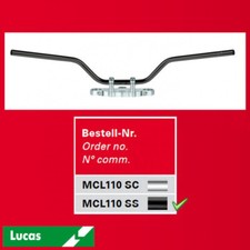 TRW Stahllenker Classic High Stahl schwarz 7 8 Zoll 22MM Breite: 810mm MCL110SS