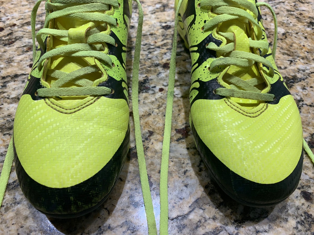 Barely Used! Adidas X YOUTH Soccer Cleats Neon Yellow