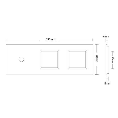 LIVOLO SmartHome Touch Funk Lichtschalter Steckdosen Wechselschalter Weiß Chrom - Bild 111 von 276