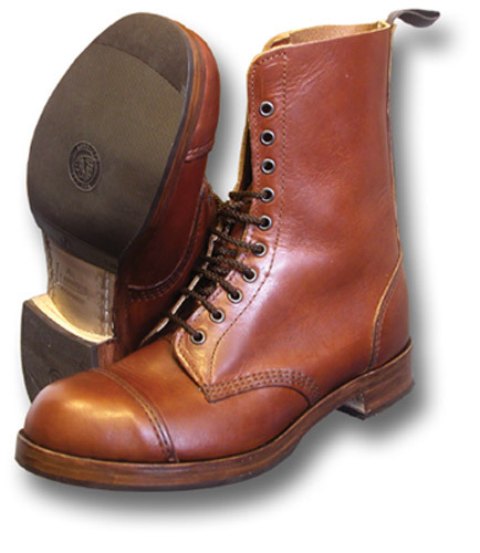 1 paire hand-made officiers marron bottes High-Leg uk-made 1 paire hand-made officiers marron bottes High-Leg uk-made