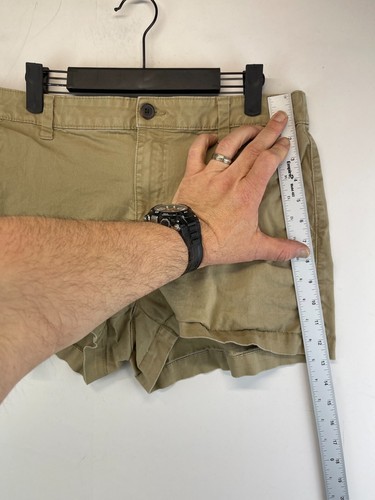 Pantaloncini kaki A New Day - donna taglia 10 - davanti piatto - chino (2647) - Foto 12 di 17