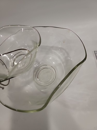 Indiana Glass Clear Chip & Dip Bowls New in Original Box NOS - Picture 17 of 23