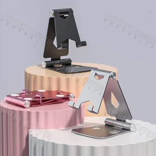 Aluminum Phone Holder Table Adjustable Stand For Universal Phone/Ipad/Tab AU - Picture 4 of 12