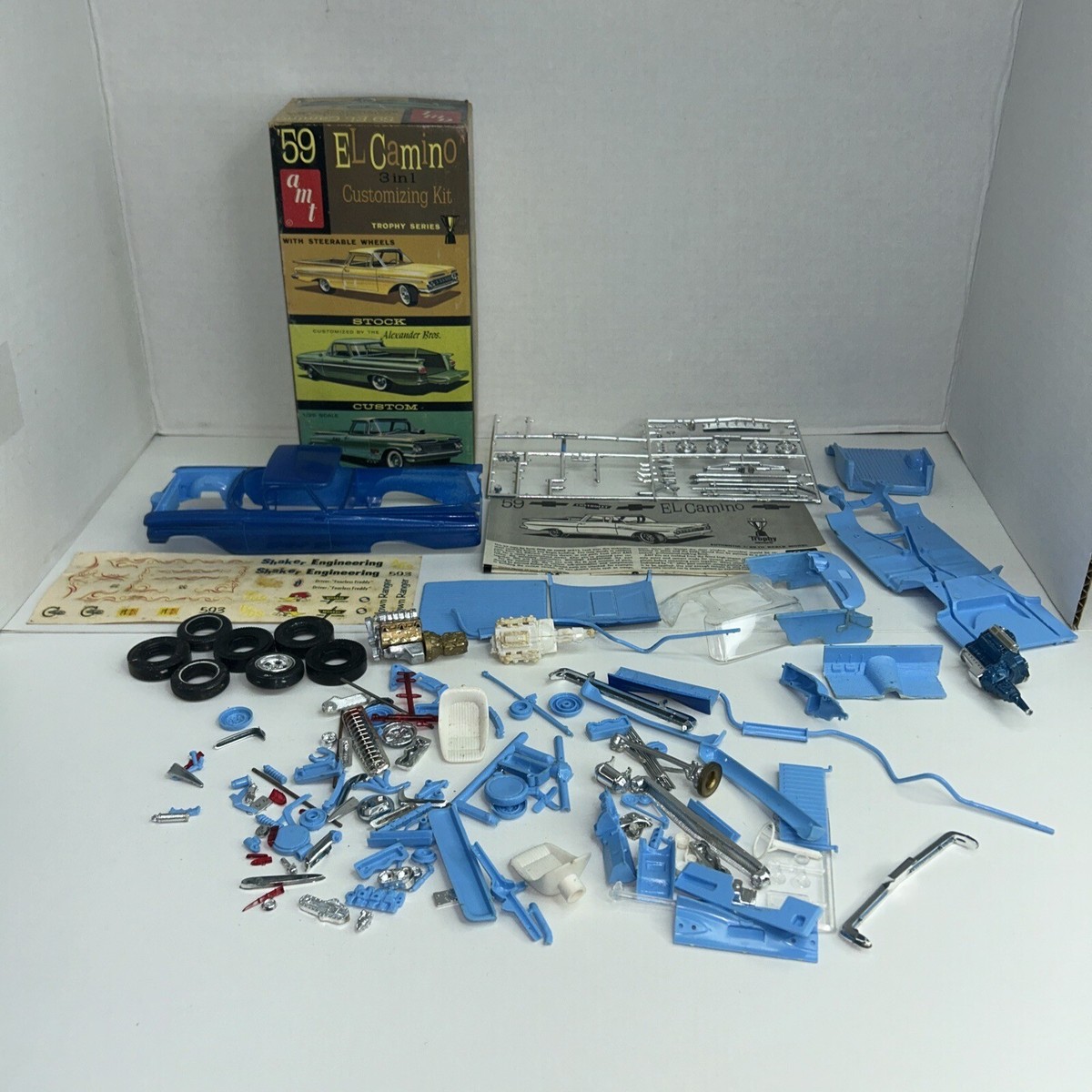 VTG~AMT 1/25~1959 Chevy El Camino~3 in 1~Model Car Kit 2759
