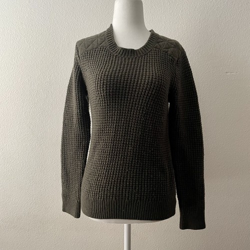 Sandro Pullover Rundhals Wollmischung Waldgrün - Bild 2 von 7