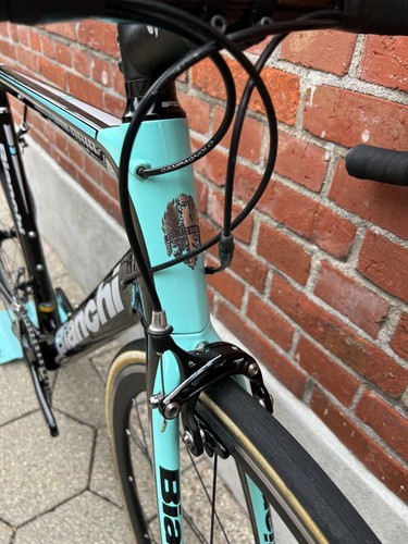 Bianchi Aria Carbon/Campagnolo Potenza 2x11/Vision/Size 57/7,5 Kg/G.Condition - Bild 6 von 15