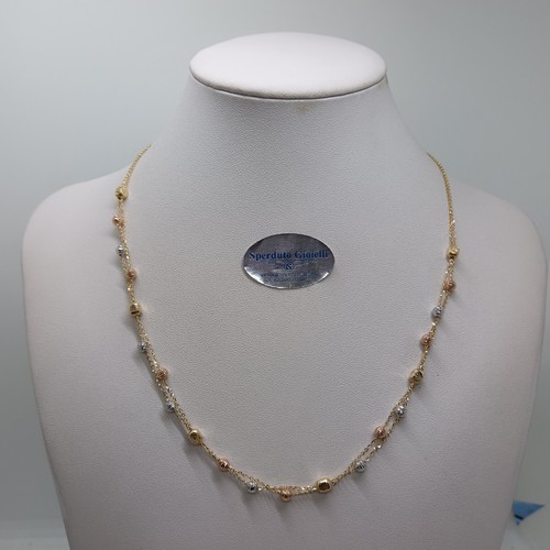 Collier Double Fil En Or