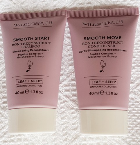 Wild Science ~ Lab Smooth Start Bond Reconstruct Shampoo & Conditioner ~ 40ml ea - Picture 8 of 8
