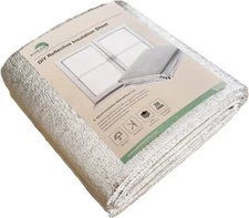 DIY Reflective Insulation Window Kit - 48" X 10'+65 Self Adhesive Pads-Foam Core