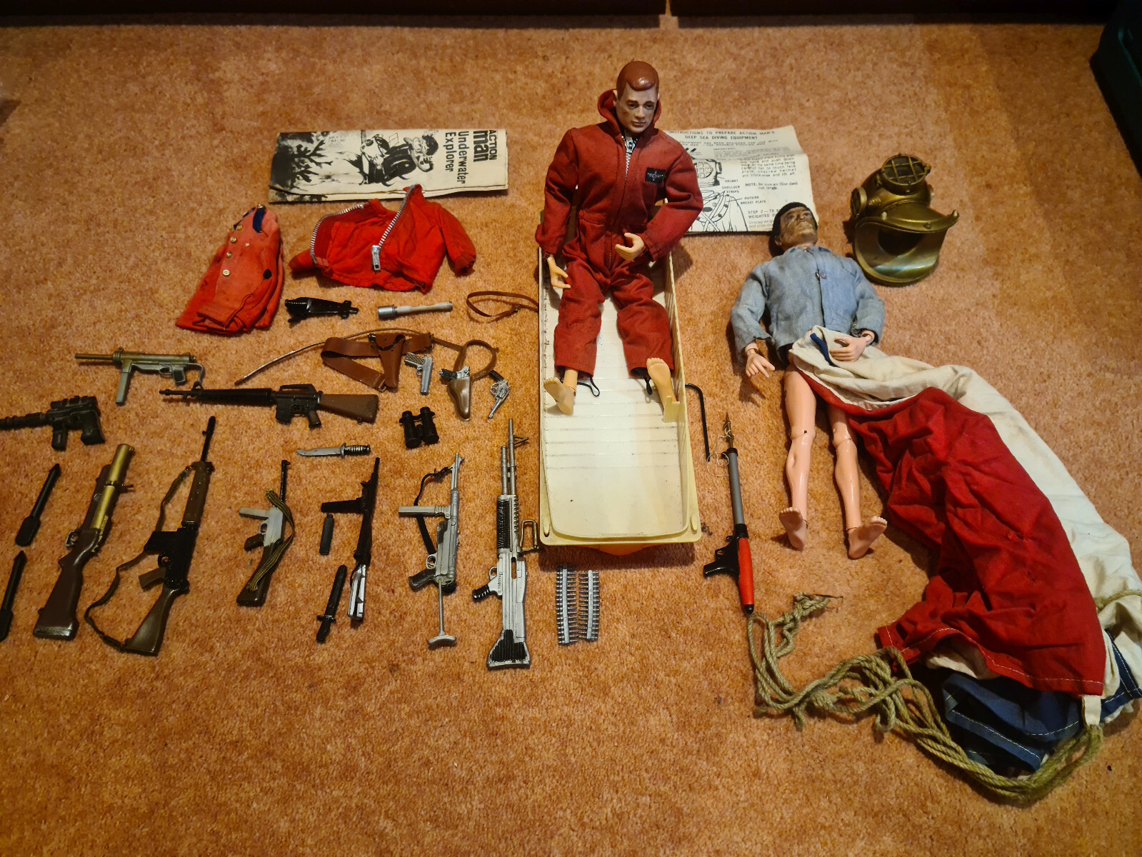 Job lot vintage Action Man figures and accessories from the 1970s eBay