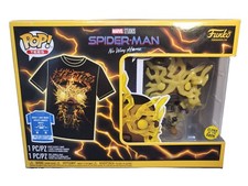 Nuevo Funko Pop Marvel Spider-man No Way Home Electro Pop Figura y Camiseta Conjunto (M)