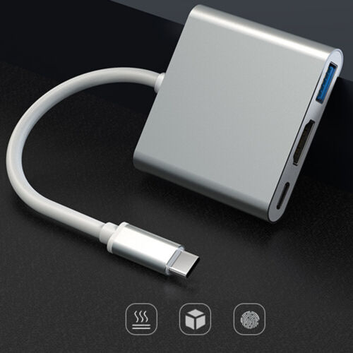 USB C Type C to HDMI HDTV TV Cable Adapter Converter For Macbook Samsung Phone - Picture 11 of 17