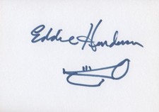 Eddie Henderson Autogramm signed 10x15 cm Karteikarte 