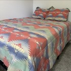 Vintage Ralph Lauren Aztec Southwest Rio Grande Full/Queen Comforter 4 piece Set
