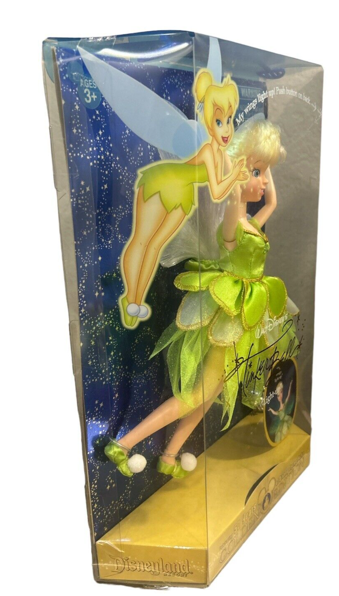 Walt Disney Tinker Bell with Light up Wings Golden Edition