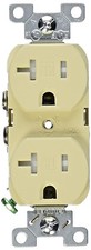 (K) Cooper Duplex Receptacle TRBR20V-BXSP Qty 26