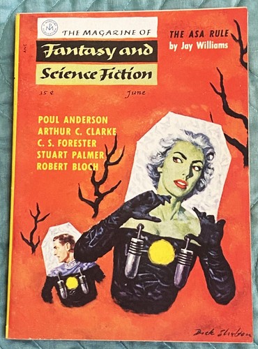 Arthur C Clarke C S Forester / MAGAZINE OF FANTASY AND SCIENCE FICTION JUNE 1956