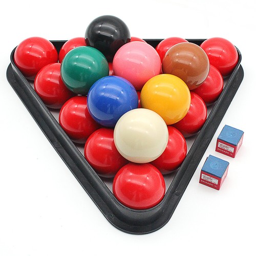 2-1/16" 22 Snooker Ball Billiard Pool Balls Premium Pool Table Complete Tripod - Picture 2 of 12