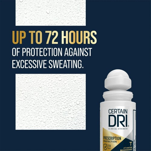 Certain Dri Prescription Strength Clinical Antiperspirant Roll on - 1.2 oz - Picture 2 of 4