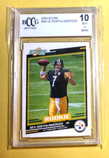 BCCG 10 RC MINT 2004 SCORE #381 ROETHLISBERGER FOOTBALL CARD
