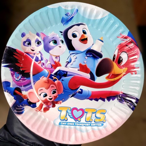 TOTS plate cup birthday party supplies favor centerpiece decoration event theme - Picture 13 of 32