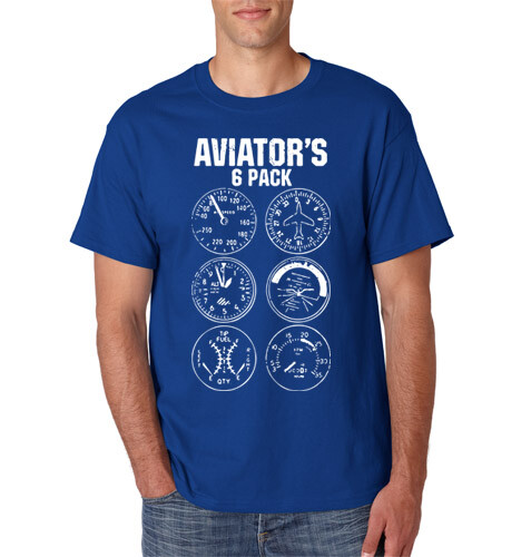 FLIEGER 6ER-PACK T-Shirt Pilot Drohne Flugzeug US Armee Luftwaffe Veteran lustiges T-Shirt - Bild 8 von 14