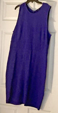 Ann Taylor  Size 14 Purple Sleeveless Dress