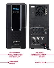 CyberPower PR220000LCD Smart App Sinewave 2200VA 1980W L5-30P Power Backup UPS