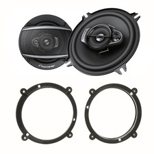 Pioneer TS-A1370F 3 Wege Lautsprecher System vorne Einbauset für Audi A3 8L