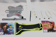 Nintendo Wii Konsole+2Controller&Nunchucks+Zumba Fitness 1+2