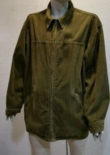 Levis Ribbed Corduroy Olive Jacket/Coat Mens Large