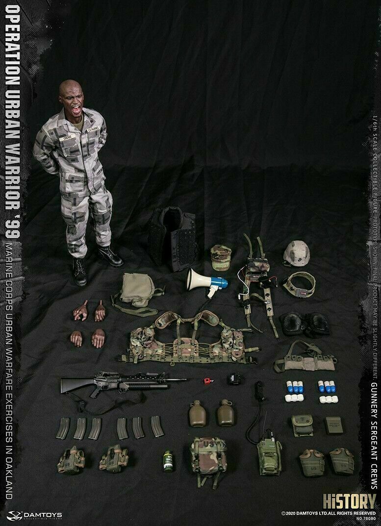 1:6 DAMTOYS 78080 Operation Urban Warrior 99 Gunnery Sergeant