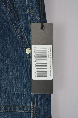 Diesel Blue Denim Cotton/Linen Skirt Size W27 NWT - Picture 5 of 15