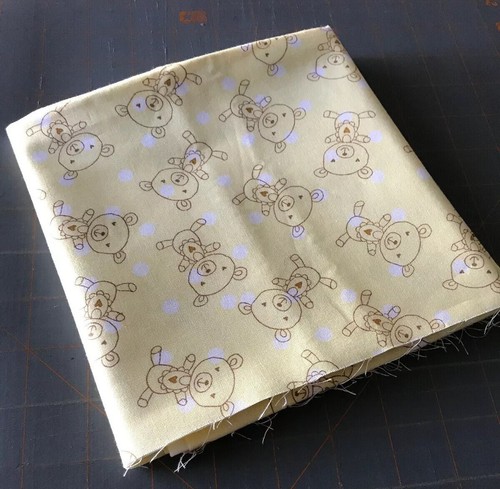 Quality Fabric Cotton Yellow/white Quilt Backing Has A Great Feel Soft - Picture 12 of 12