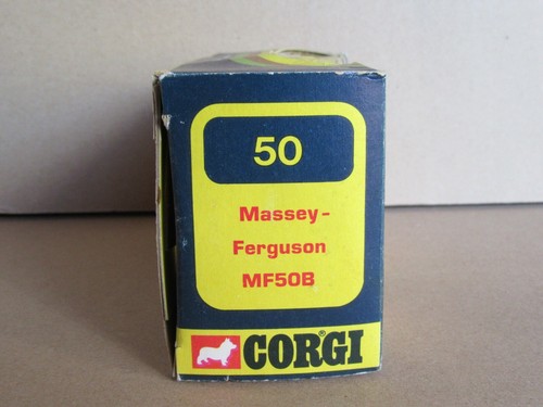 17P 1973's Corgi 50 England Empty Box for Massey Ferguson Tractor MF50B 1:43 - Picture 3 of 11
