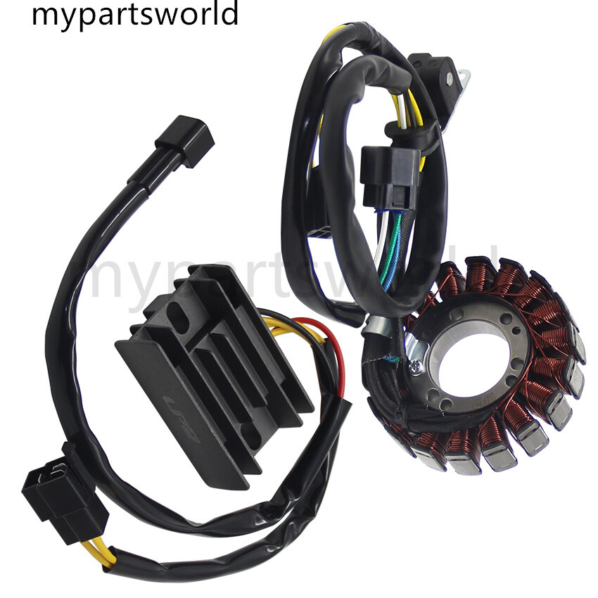 Drz400 Motor Stator Coil & Regulator Rectifier Combo For Suzuki DR