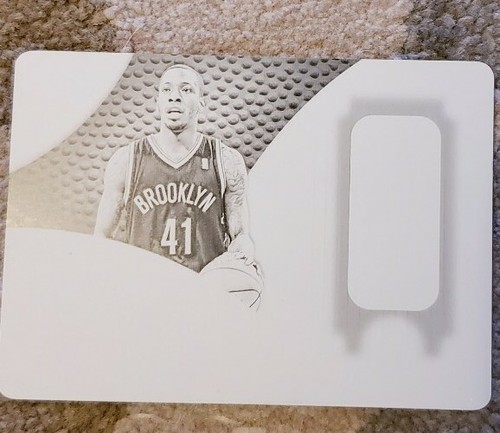 TYSHAWN TAYLOR 2012-13 Panini Immaculate RC PRINTING PLATE #1/1 of Nets 2013-14 - Photo 1/2