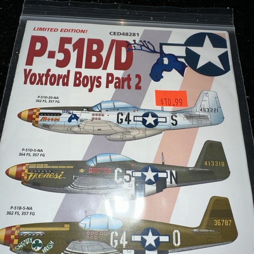 P-51B/D Yoxford Boys Part 2 1/48 Cutting Edge Limited Edition 48281 CED48281 - Bild 5 von 12