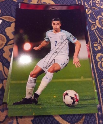 Signiertes Foto Harry Winks England  Tottenham Hotspurs NEU 20x30cm 