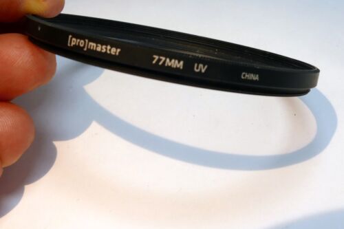 PROMASTER UV 77mm Lens Filter Thin / Slim profile for WIDE ANGLE lenses - Picture 3 of 8