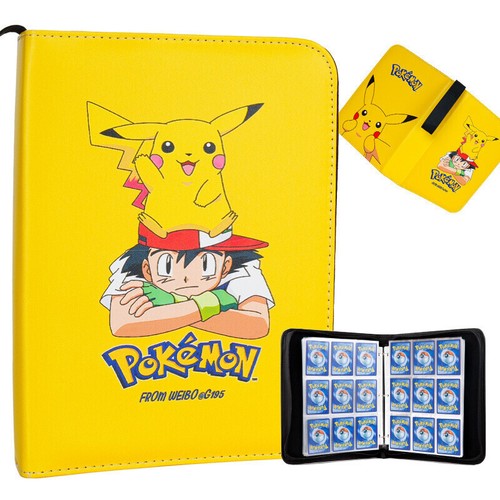 Trading Cards Album For Pokemon 400/900 Cards Binder Book Collection Folder - Picture 28 of 42