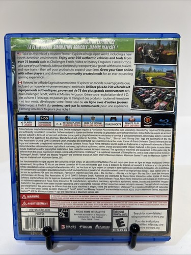 Farming Simulator 17 Walmart Exclusive (Sony PlayStation 4, 2016) - Picture 2 of 4