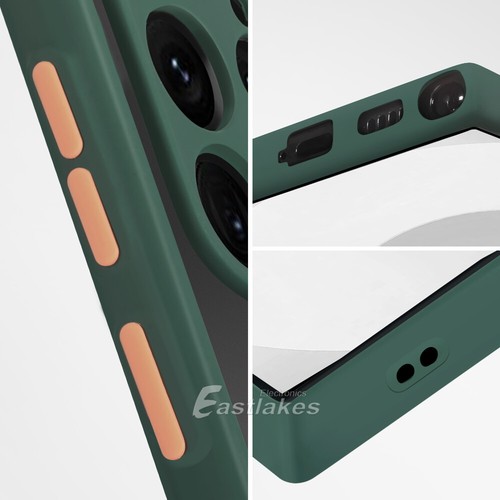 Shockproof Armor Matte Back Case Cover For Samsung S25 S24 S23 S22 Ultra S21 FE - Picture 9 of 14