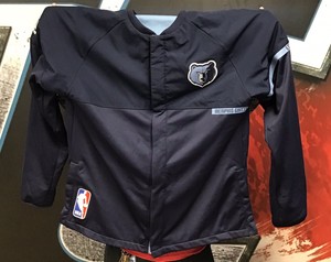 grizzlies warm up jacket