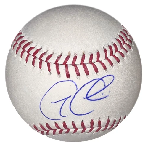 Garin Cecchini Original Sports Autographed Items